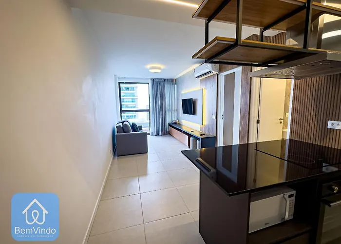 Apartamento Moderno E Completo No Nau Barra